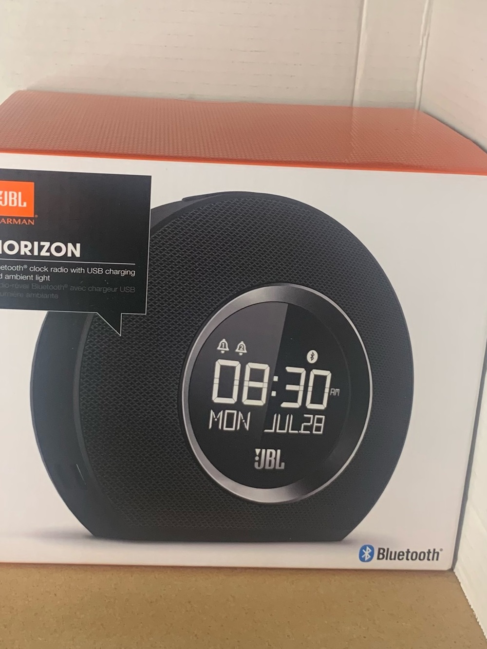 JBL Horizon Bluetooth Alarm Clock FM Radio Speaker - Picture 6 of 8